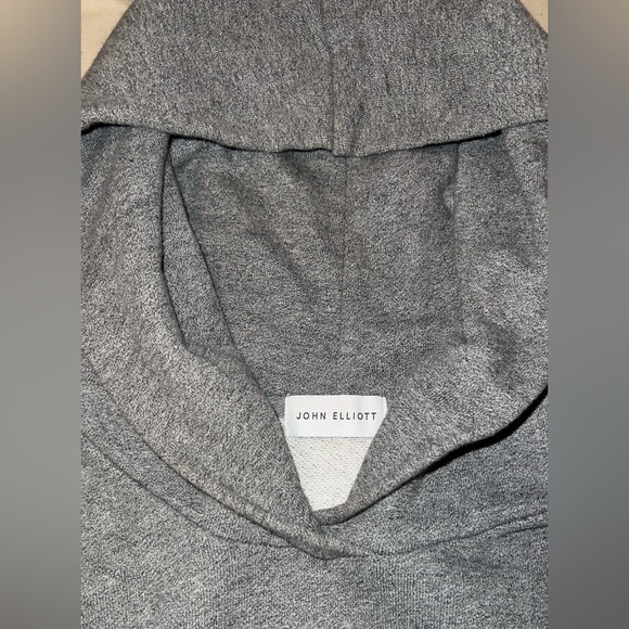 John Elliot grey hoodie HOODED VILLAIN ARCHIVE - Picture 8 of 11
